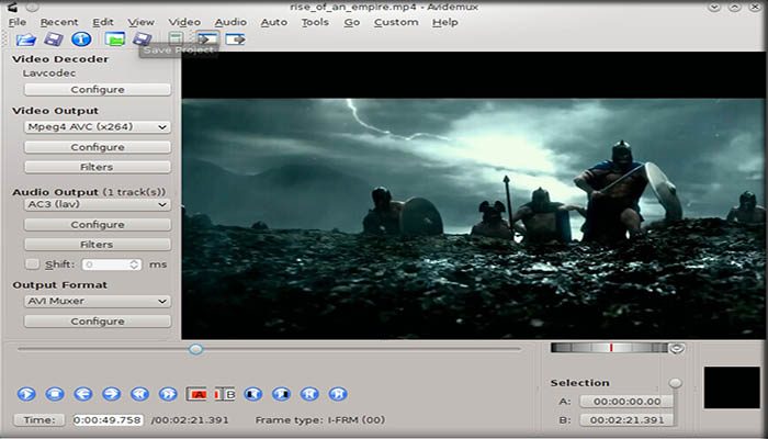 Avidemux Video Editor