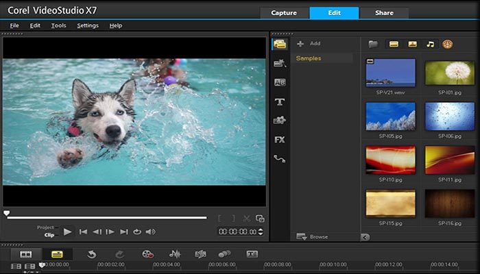 Corel Video Studio X7