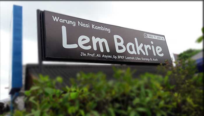 Warung Nasi Kambing Lem Bakrie