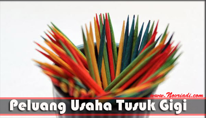 Peluang Usaha Tusuk Gigi | Analisa Usaha Tusuk Gigi