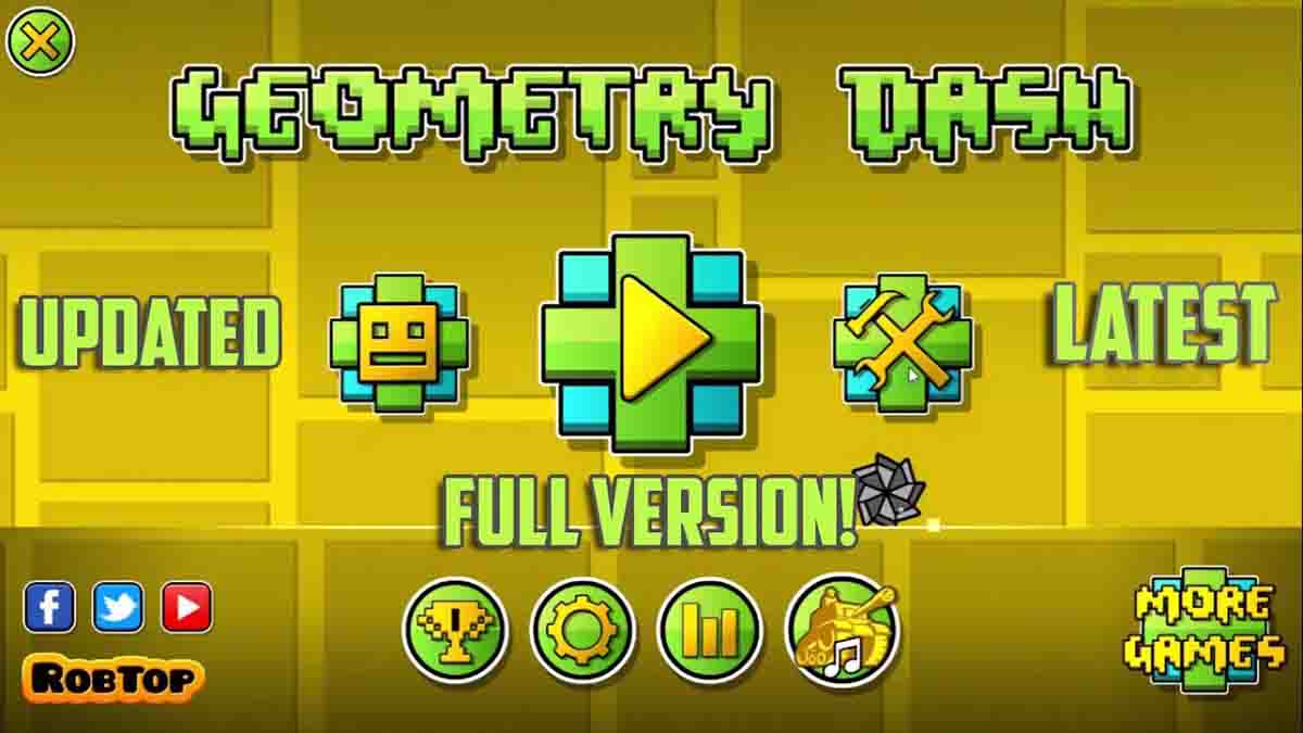 Unlocked Full Version Geometry Dash Mod NOVRIADI